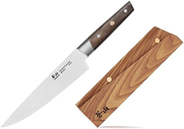 Cangshan R Series 62625 German Steel Forged Chef Knife With Ashwood Sheath 8-Inch Cangshan R Series 62625 German Steel Forged Chef Knife With Ashwood Sheath 8-Inch