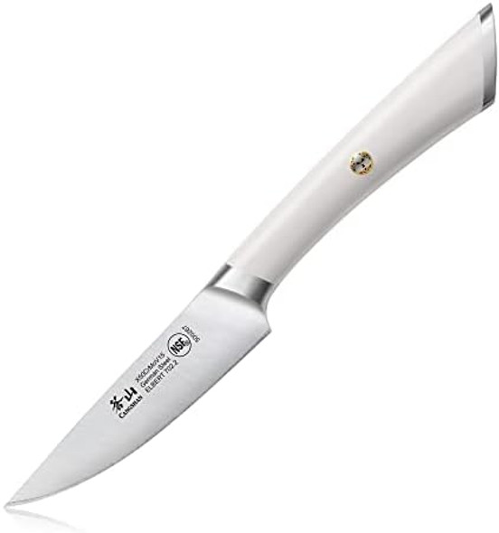 Cangshan Elbert Series German Steel Forged 3.5" Paring Knife (White)