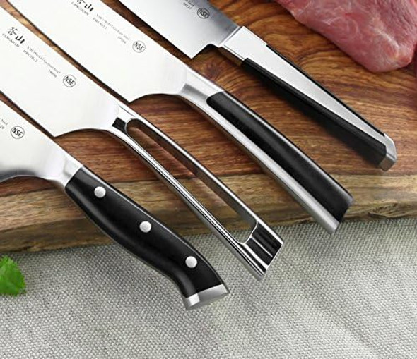 Cangshan N Series 59113 German Steel Forged Santoku Knife 7-Inch