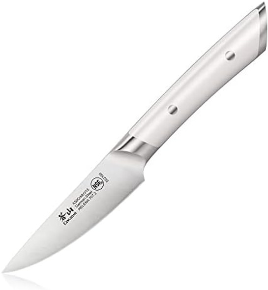 Cangshan Helena Series German Steel Forged 3.5" Paring Knife (White)