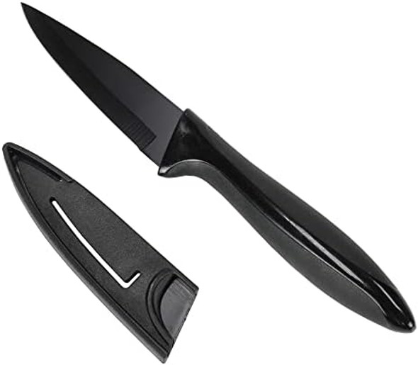 Chef Craft Premium Chef Knife With Sheath 8 Inch Blade 13.5 Inches In Length Black Chef Craft Premium Chef Knife With Sheath 8 Inch Blade 13.5 Inches In Length Black
