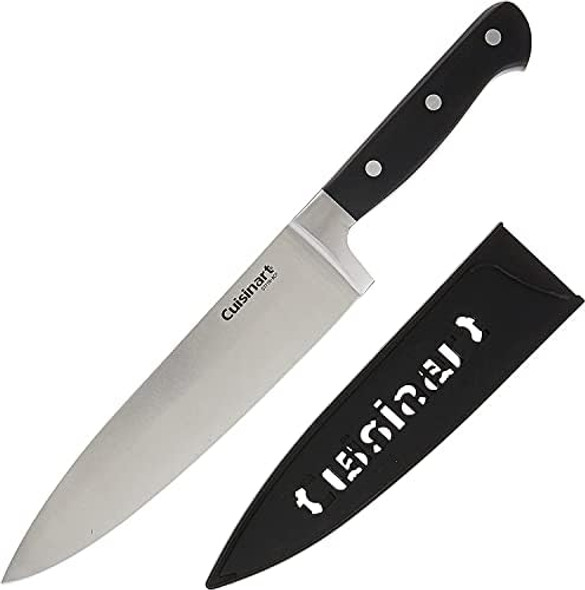 Cuisinart C77Tr-8Cf Triple Rivet Collection 8" Chef Knife Black