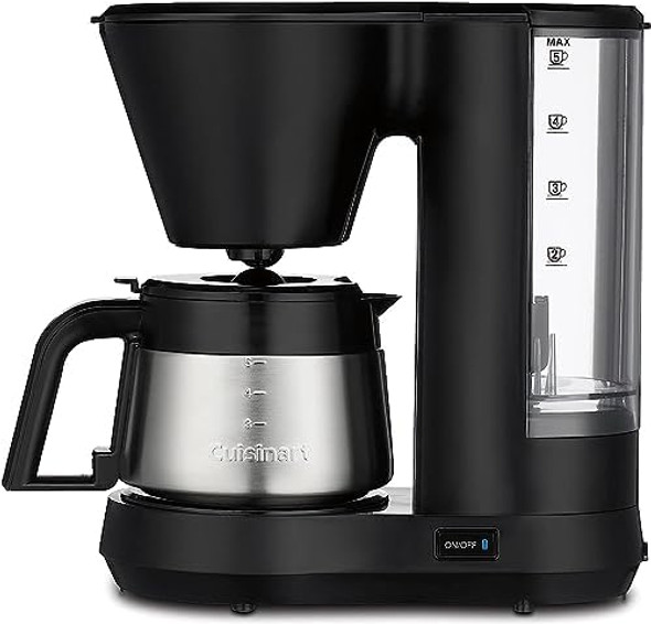 Cuisinart 5-Cup Coffeemaker With Stainless Steel Carafe Dcc-5570Nas Cuisinart 5-Cup Coffeemaker With Stainless Steel Carafe Dcc-5570Nas