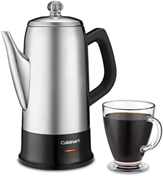 Cuisinart Classic 12 Cup Percolator Prc-12N Stainless Steel Cuisinart Classic 12 Cup Percolator Prc-12N Stainless Steel