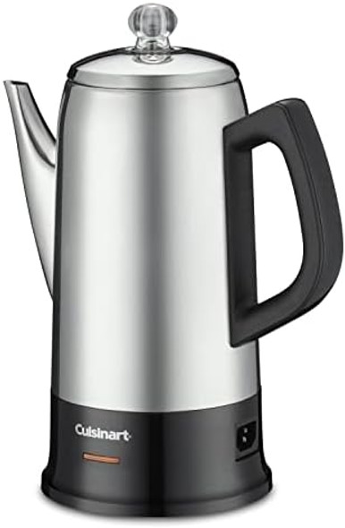 Cuisinart Classic 12 Cup Percolator Prc-12N Stainless Steel Cuisinart Classic 12 Cup Percolator Prc-12N Stainless Steel