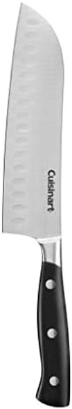 Cuisinart C77Tr-7San Triple Rivet Collection 7" Santoku Knife Black Cuisinart C77Tr-7San Triple Rivet Collection 7" Santoku Knife Black