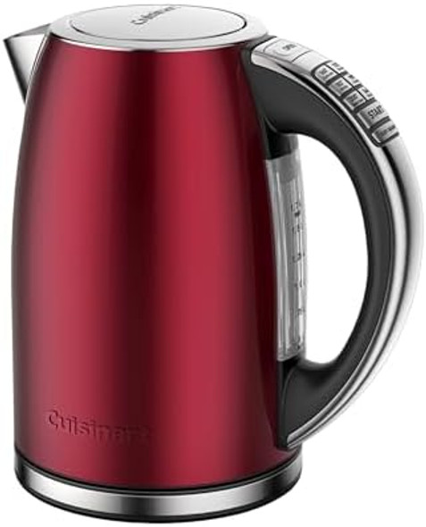 Cuisinart 1.7-Liter Stainless Steel Cordless Electric Kettle With 6 Preset Temperatures