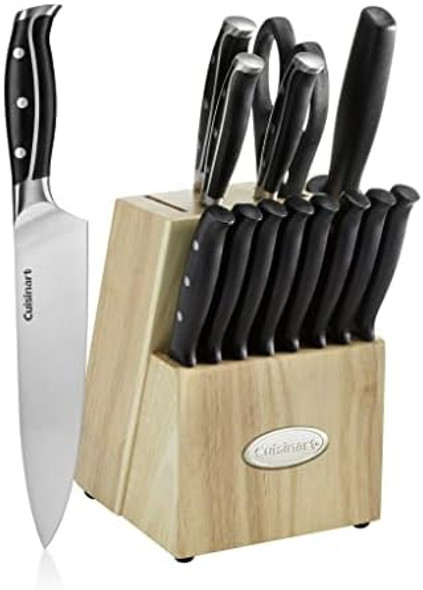Cuisinart C77Trn-15P Nitrogen Collection 15-Piece Knife Block Set Black Cuisinart C77Trn-15P Nitrogen Collection 15-Piece Knife Block Set Black
