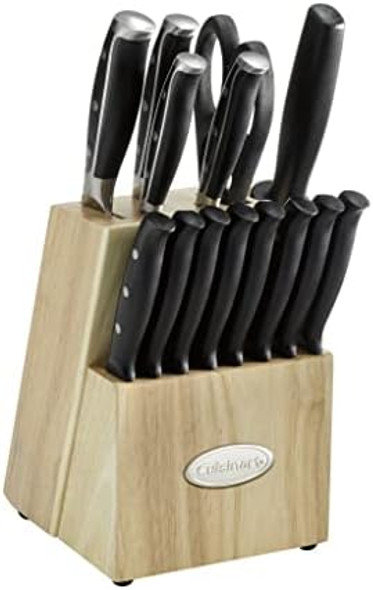 Cuisinart C77Trn-15P Nitrogen Collection 15-Piece Knife Block Set Black Cuisinart C77Trn-15P Nitrogen Collection 15-Piece Knife Block Set Black