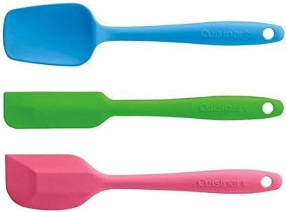 Cuisinart Mini Spatulas (Set Of 3) Multicolor Cuisinart Mini Spatulas (Set Of 3) Multicolor