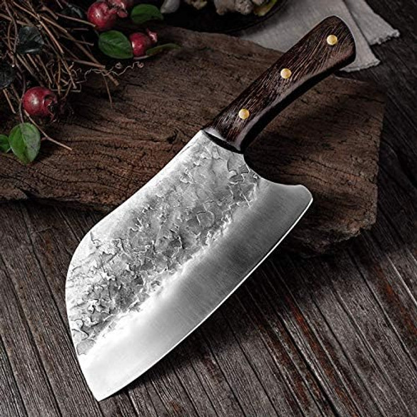 Meat And Vegetable Cleaver Hand Forged Butcher Knife Chef Knife Set Kitchen Knife Pack