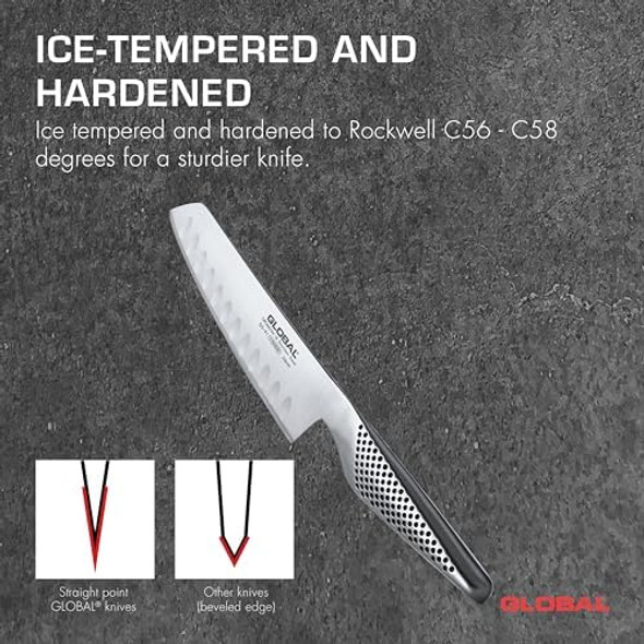 Global Gs-91-5 1/2" Hollow Ground Vegetable Knife