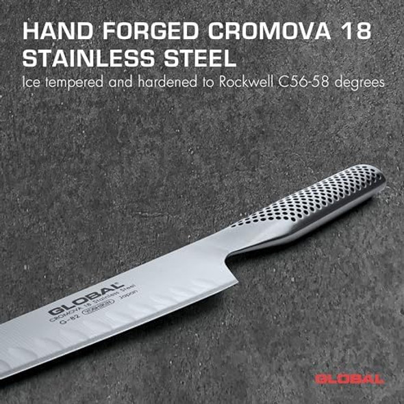 Global G-82-8 1/4" Hollow Ground Carving Knife
