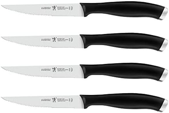 Henckels Silvercap 4-Pc Steak Knife Set Stainless Steel