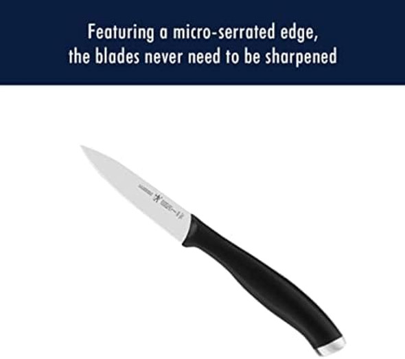 Henckels Silvercap 16-Pc Knife Block Set Stainless Steel