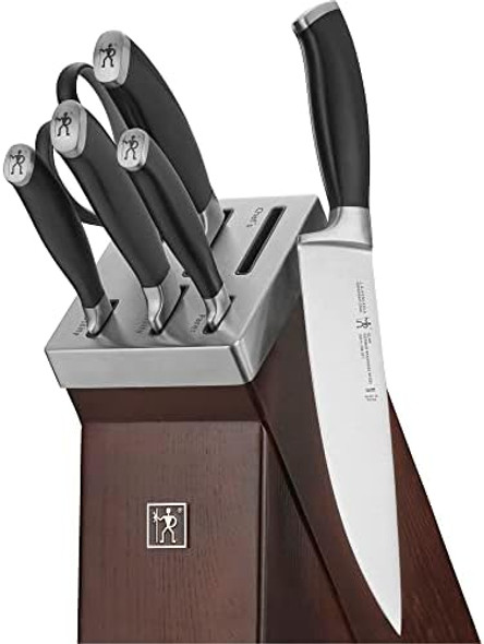 Henckels Elan Knife Block Set 7-Pc Matte Black