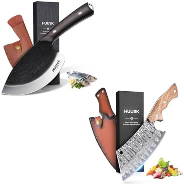 Huusk Fish Knife 5.7" Tuna Knife Fillet Fish Knives Sharp Fish Cutting Knife,Japan Knife Hand Forged Meat Cleaver Knife Cooking Butcher Knife For Meat Cutting Vegetable Cleaver For Kitchen Camping T Huusk Fish Knife 5.7" Tuna Knife Fillet Fish Knives Sharp Fish Cutting Knife,Japan Knife Hand Forged Meat Cleaver Knife Cooking Butcher Knife For Meat Cutting Vegetable Cleaver For Kitchen Camping T