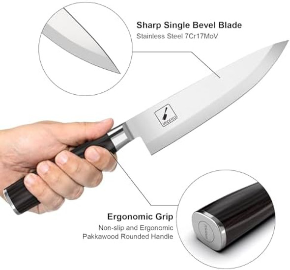 Imarku Cleaver Knife&Imarku Chef Knife