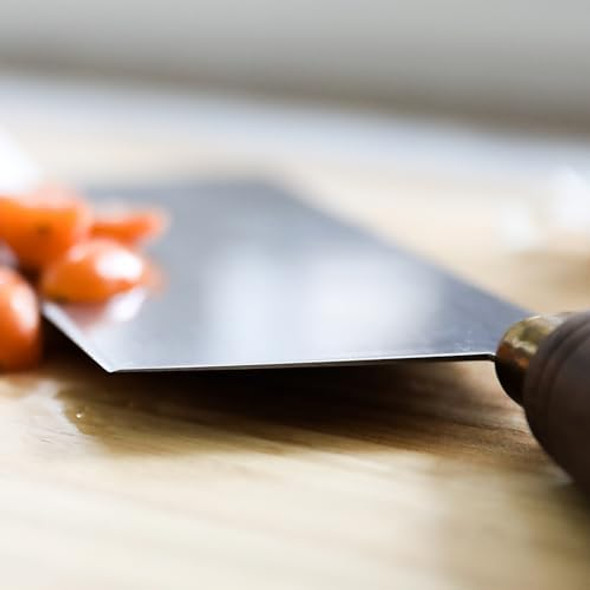 Lamson 8" Chinese Vegetable Cleaver With Walnut Handle