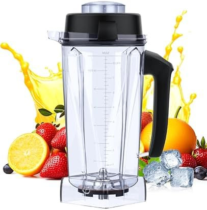 For Vitamix 64Oz Blenders Container Replacement Pitcher Food Processor Accessories Kit Fit To Vitamix 5300 7500 Classic C/Commercial/Explorian Series