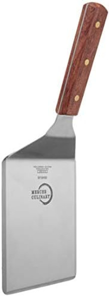 Mercer Culinary Praxis Rosewood Handle Heavy Duty Turner 6 Inch X 5 Inch Mercer Culinary Praxis Rosewood Handle Heavy Duty Turner 6 Inch X 5 Inch