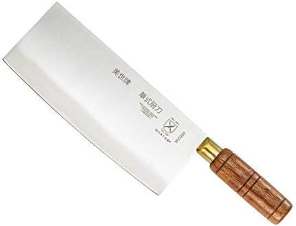 Mercer Culinary Chinese Chef'S Knife 8" Wooden Handle Mercer Culinary Chinese Chef'S Knife 8" Wooden Handle