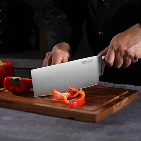 Paudin Cleaver Knife 7” + Utility Knife 5“