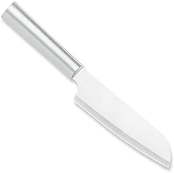 Rada Cutlery Cook'S Utility Knife (R140) 4.75" Stainless Steel Hollow Ground Blade Made In Usa Silver Handle Pack Of 2 Rada Cutlery Cook'S Utility Knife (R140) 4.75" Stainless Steel Hollow Ground Blade Made In Usa Silver Handle Pack Of 2