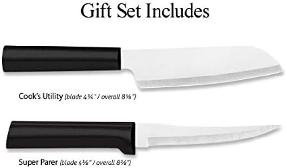 Rada Cutlery 2-Piece Cook’S Choice Knife Set Silver Handles