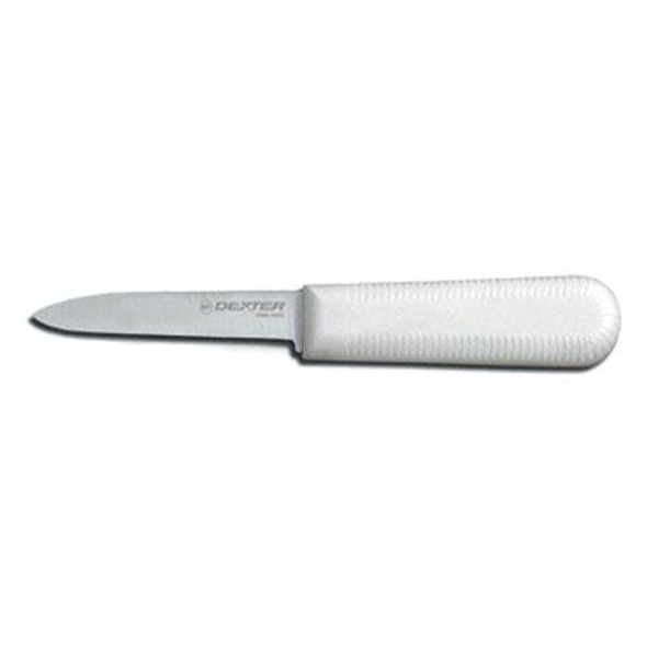 Sani-Safe S104-Pcp 3-1/4" White Cooks Style Paring Knife With Polypropylene Handle Sani-Safe S104-Pcp 3-1/4" White Cooks Style Paring Knife With Polypropylene Handle