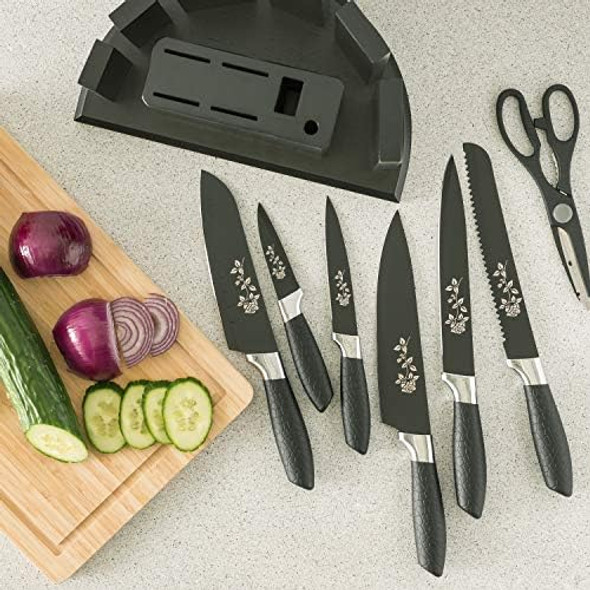 Magnetic Knife Block (Knife Block+Knife Set)