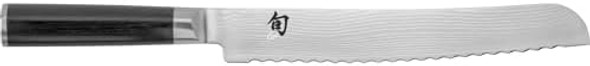 Shun Classic Blonde 9" Bread Knife Handcrafted Japanese Serrated Knife Vg-Max Core With Damascus Stainless Steel Cladding Pakkawood Handle Slicing Tool For Professional And Home Chefs Shun Classic Blonde 9" Bread Knife Handcrafted Japanese Serrated Knife Vg-Max Core With Damascus Stainless Steel Cladding Pakkawood Handle Slicing Tool For Professional And Home Chefs