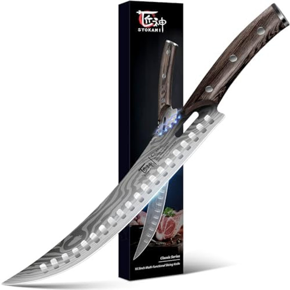 Cleaver Chef Knife 7 Inch+Breaking Knife 10.5 Inch