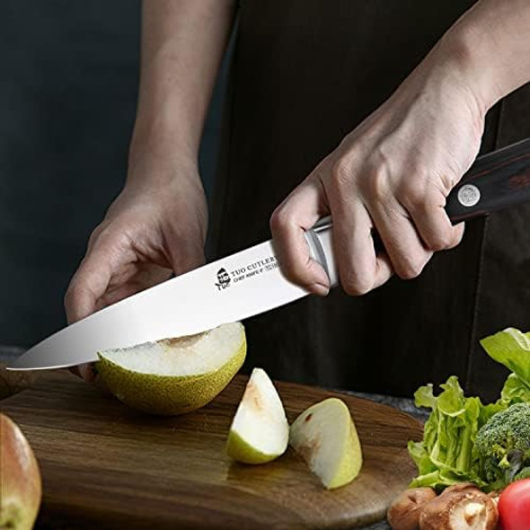 Tuo Chef Knife 6 Inch-Kitchen Chef'S Knife Professional Cooking Knife-German High Carbon Stainless Steel Gyuto Knife-Ergonomic Pakkawood Handle- Legacy Series