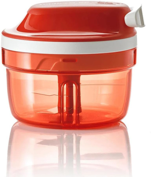 Tupperware Chop 'N Prep Chef In Salt Water Pink/Red Tupperware Chop 'N Prep Chef In Salt Water Pink/Red