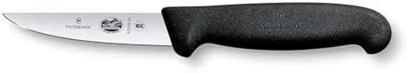 Victorinox Fibrox 4-Inch Boning Knife With Straight Edge And Black Handle