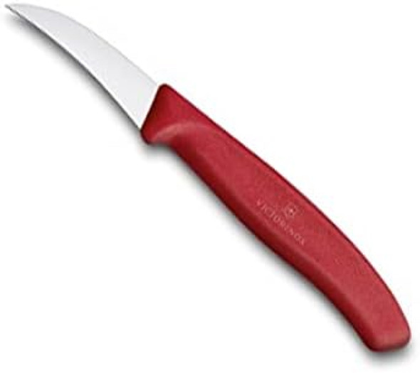 Victorinox Vic-6.7501 Swiss Classic Paring 2½" Shaping Spear Point Blade 5/8" Width At Handle Red