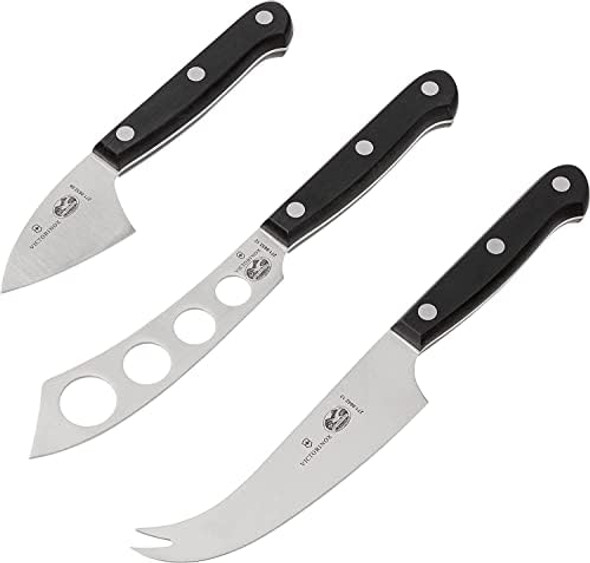 Victorinox Swiss Army 3-Piece Gourmet Cheese Knife Set