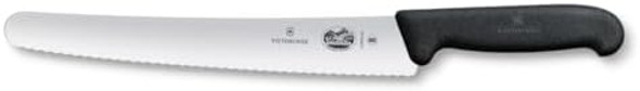 Victorinox Fibrox 10.25-Inch Bread Knife With Serrated Edge And Black Handle