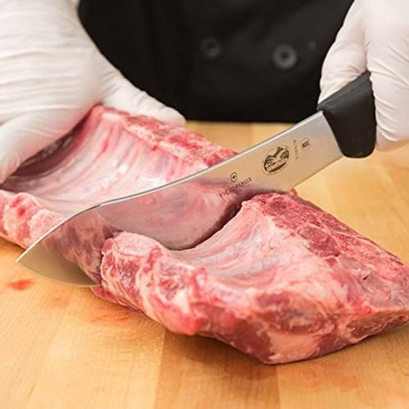 Victorinox Forschner 40635 Butcher Knife With 7" Blade And Black Fibrox Handle Victorinox Forschner 40635 Butcher Knife With 7" Blade And Black Fibrox Handle