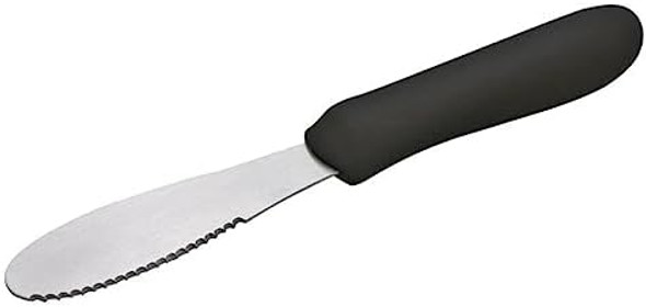 Sandwich Spreader 3-1/2" Blade Black PP Handle
