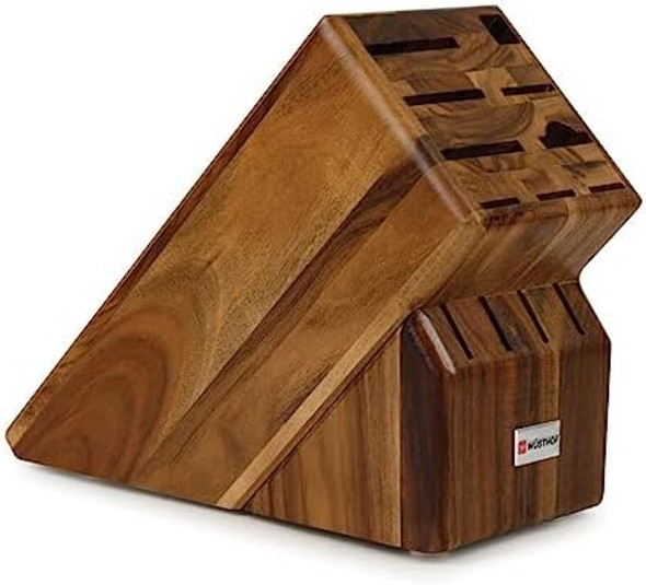 Wüsthof 13-Slot Knife Block Acacia