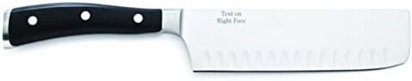 Wüsthof Classic Ikon 7" Hollow Edge Nakiri Knife Black