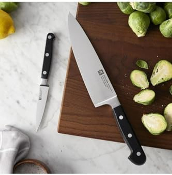 Zwilling Professional S 2-Piece Chef Knife Set Made In Company-Owned German Factory With Special Formula Steel Perfected For Almost 300 Years Dishwasher Safe
