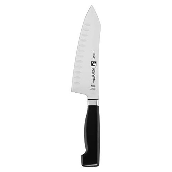Zwilling J.A. Henckels Four Star 7" Hollow Edge Rocking Santoku Knife Zwilling J.A. Henckels Four Star 7" Hollow Edge Rocking Santoku Knife