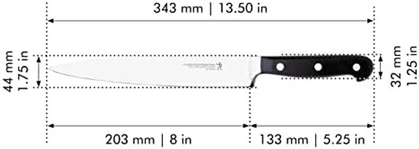 Henckels Classic Razor-Sharp 8-Inch Carving Knife German Engineered Informed By 100+ Years Of Mastery