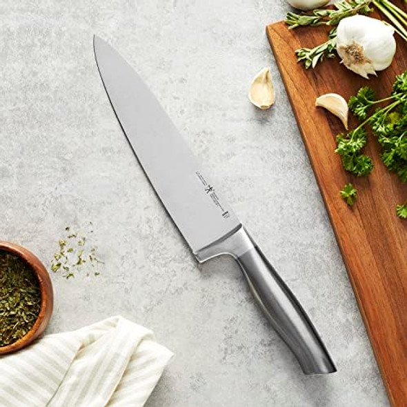 Henckels Graphite Razor-Sharp 8-Inch Chef'S Knife German Engineered Informed By 100+ Years Of Mastery