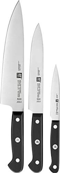 Zwilling Knife Set Gourmet 3 Parts Stainless Steel Silver/Black 48 X 38 X 28 Cm