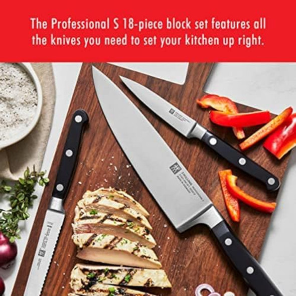 Zwilling Professional S 8-Inch Razor-Sharp German Bread Knife Made In Company-Owned German Factory With Special Formula Steel Perfected For Almost 300 Years Dishwasher Safe
