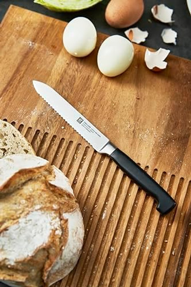 Zwilling Four Stars Utility Knife Silver/Black
